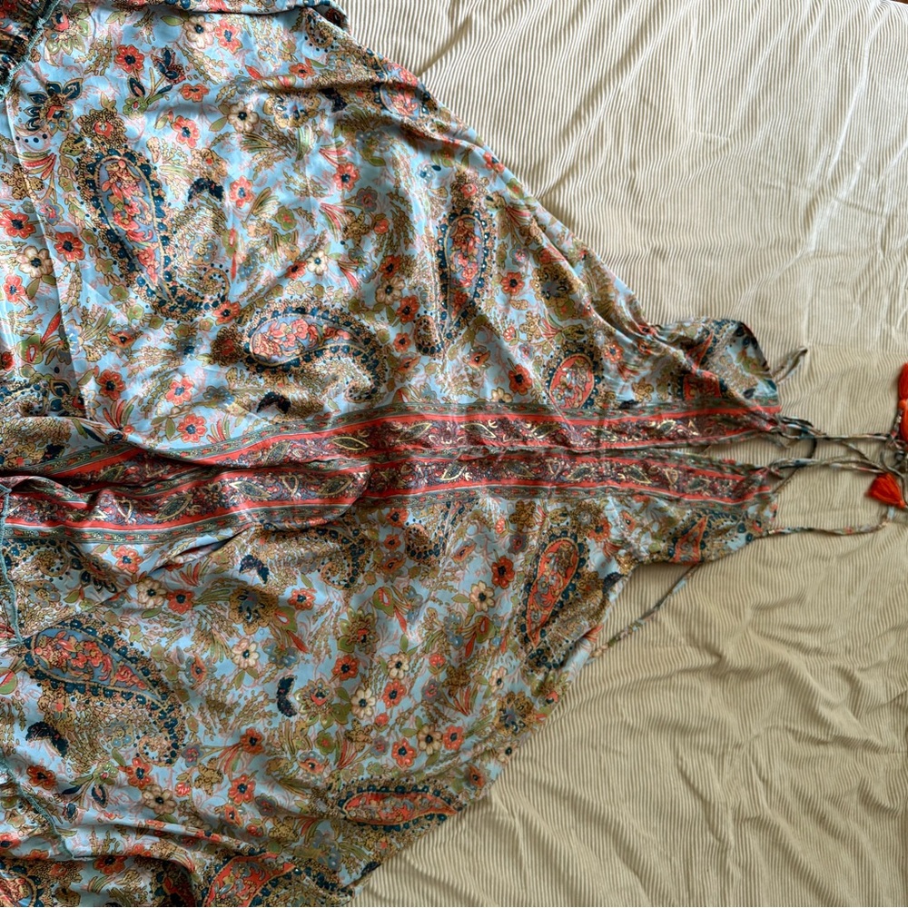 Floral Paisley Maxi Dress